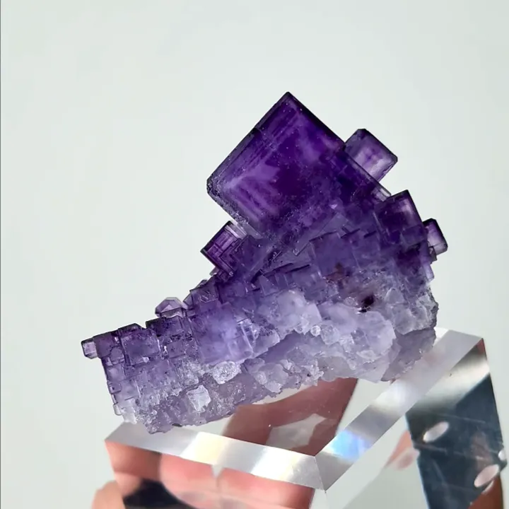 Natural Matrix Fluorite, Mineral Specimen:Xinjiang,China (50*40*40MM) - image 3