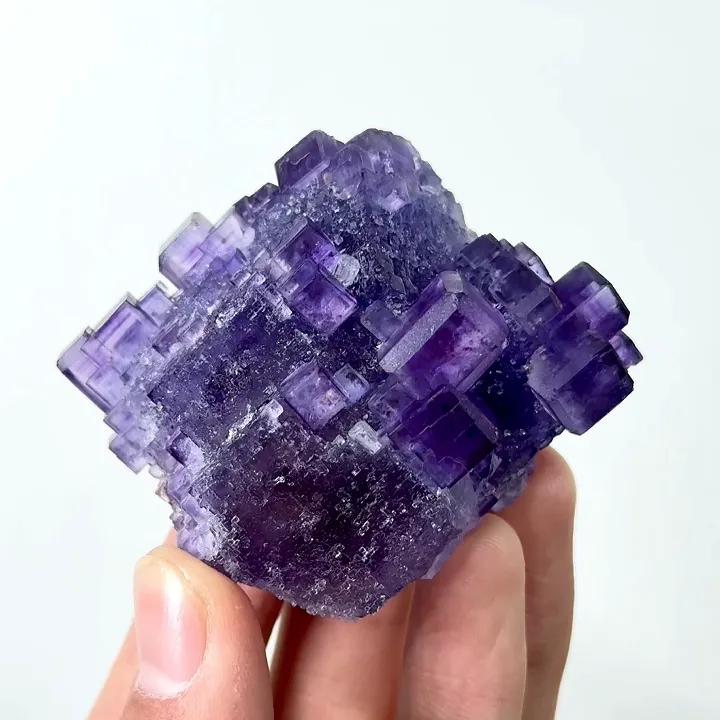 Natural Matrix Fluorite, Mineral Specimen:Xinjiang,China (50*45*45MM) - image 10