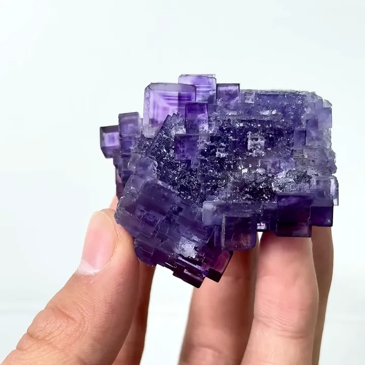 Natural Matrix Fluorite, Mineral Specimen:Xinjiang,China (50*45*45MM) - image 8