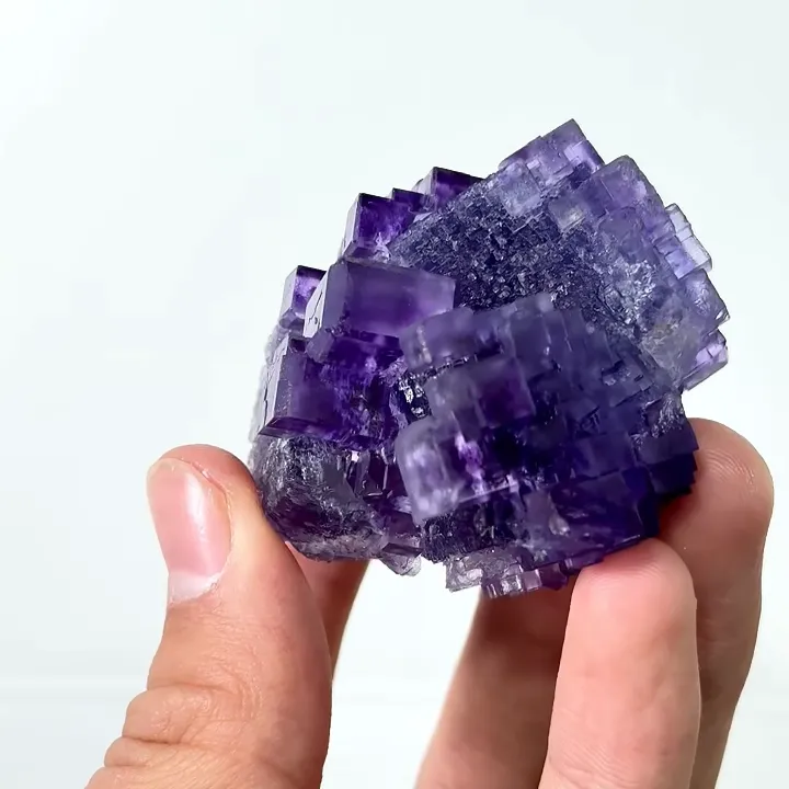 Natural Matrix Fluorite, Mineral Specimen:Xinjiang,China (50*45*45MM) - image 5