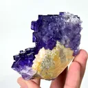 Natural Matrix Fluorite, Mineral Specimen:Xinjiang,China (50*70*75MM) - image 3