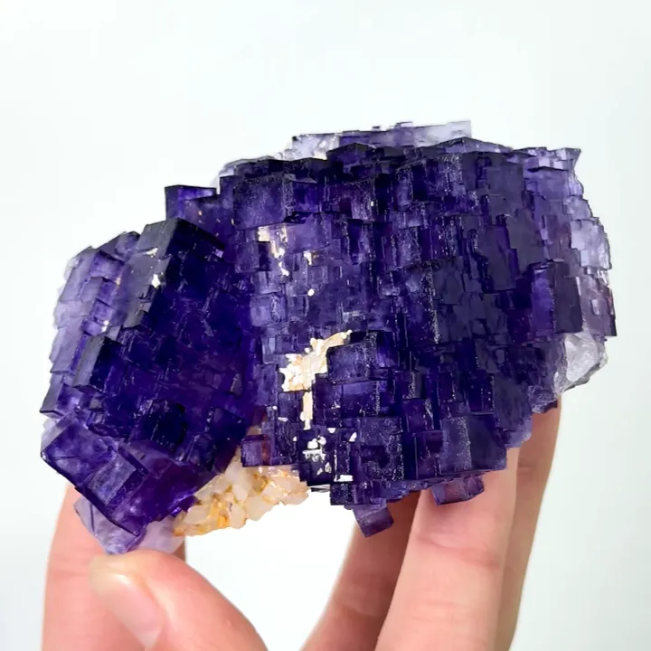 Natural Matrix Fluorite, Mineral Specimen:Xinjiang,China (50*70*75MM) - image 5