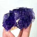 Natural Matrix Fluorite, Mineral Specimen:Xinjiang,China (50*70*75MM) - image 5