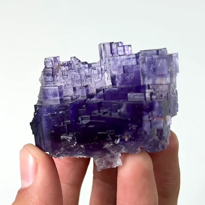 Natural Matrix Fluorite, Mineral Specimen:Xinjiang,China (55*40*30MM) - image 5