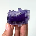 Natural Matrix Fluorite, Mineral Specimen:Xinjiang,China (55*40*30MM) - image 1