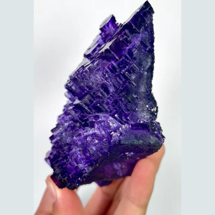 Natural Matrix Fluorite, Mineral Specimen:Xinjiang,China (65*90*65MM) - image 5