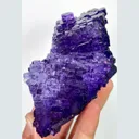 Natural Matrix Fluorite, Mineral Specimen:Xinjiang,China (65*90*65MM) - image 4