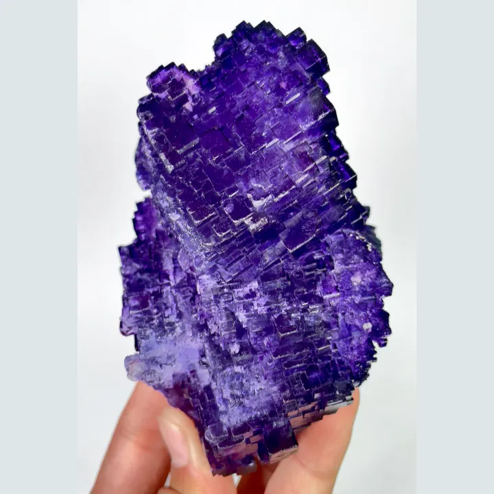 Natural Matrix Fluorite, Mineral Specimen:Xinjiang,China (65*90*65MM) - image 7