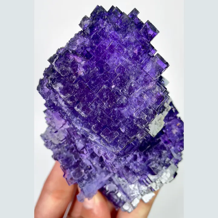 Natural Matrix Fluorite, Mineral Specimen:Xinjiang,China (65*90*65MM) image