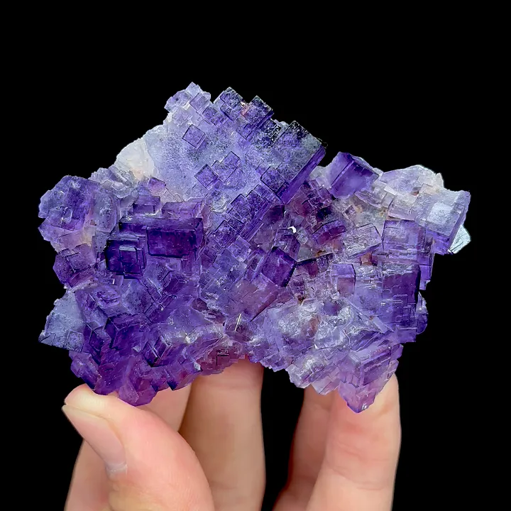 Natural Matrix Fluorite, Mineral Specimen:Xinjiang,China (75*50*30MM) - image 5