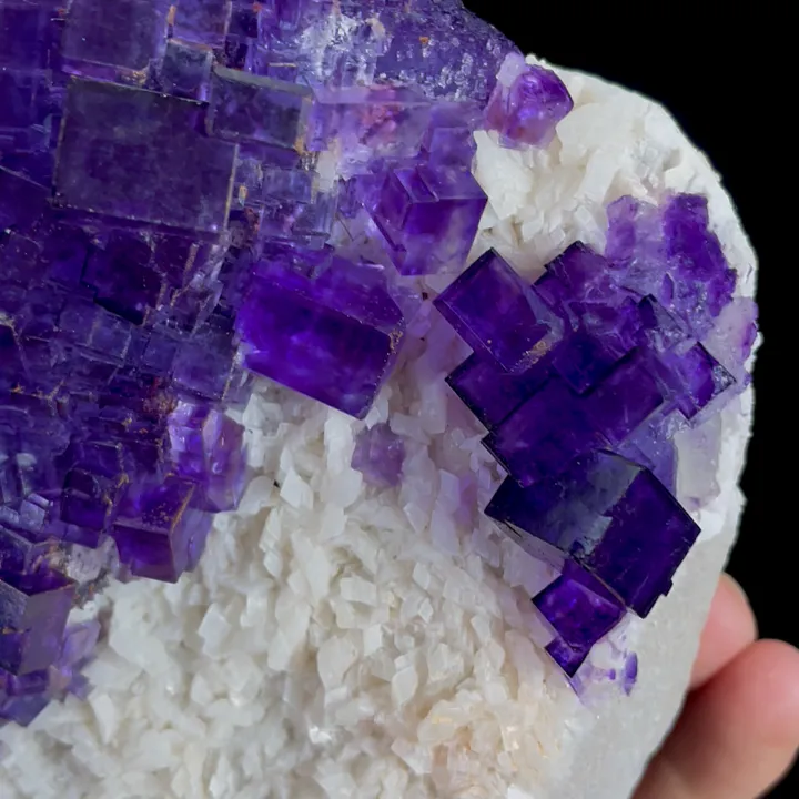 Natural Matrix Fluorite, Mineral Specimen:Xinjiang,China (85*160*55MM) - image 2