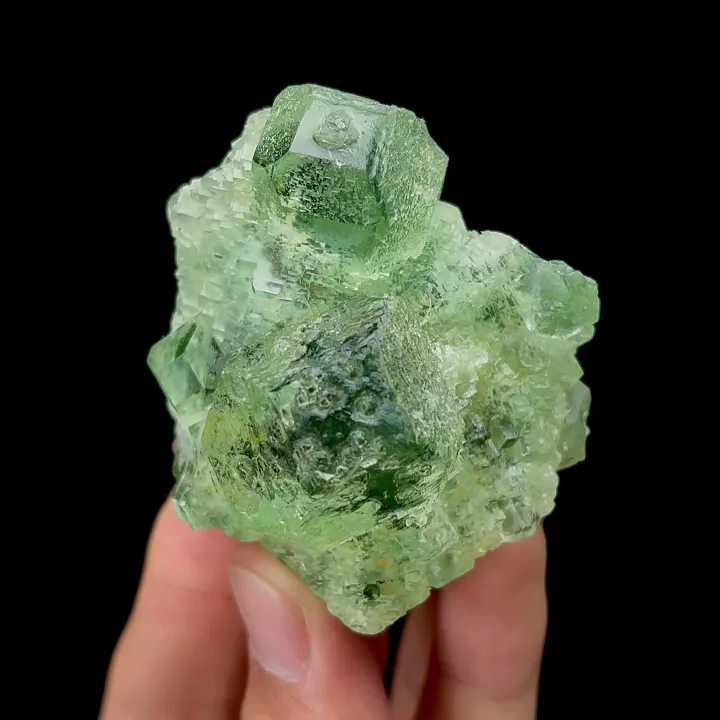 Natural Melted Green Fluorite Mineral Specimen,High Quality Specimen,FUJIAN,CHINA(61*53*50mm) - image 2