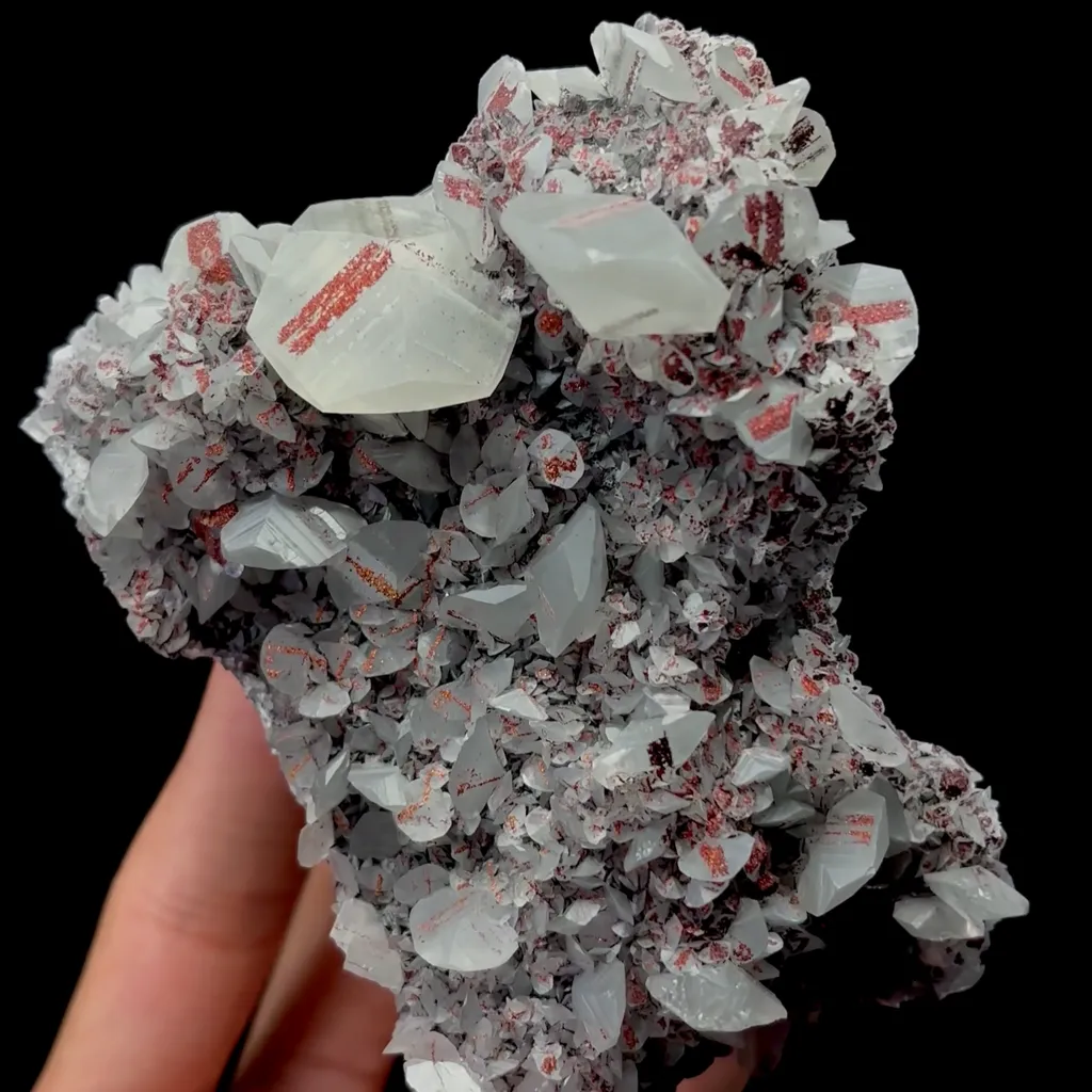 Natural Mercedes Calcite Mineral Specimen,High Quality Specimen,FUJIAN,CHINA(110*85*60mm) - image 6