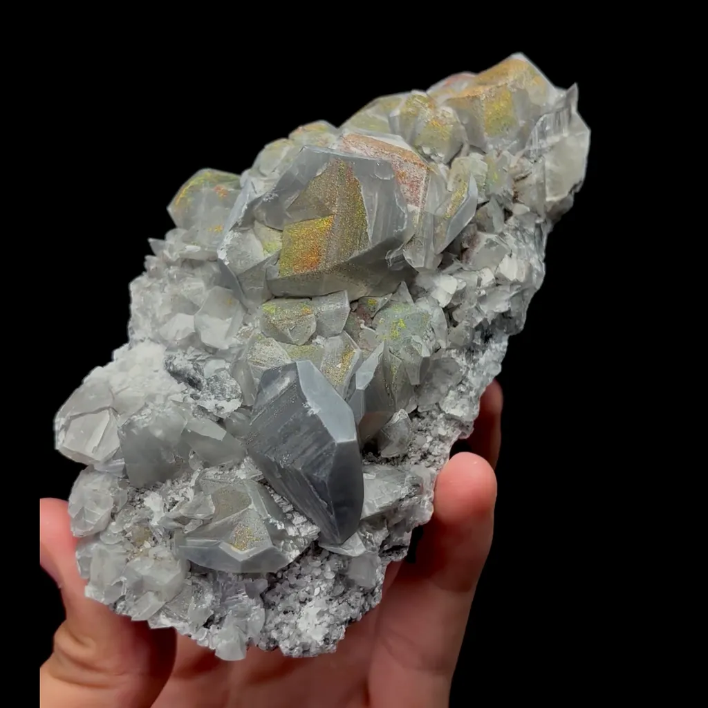 Natural Mercedes Calcite Mineral Specimen,High Quality Specimen,FUJIAN,CHINA(133*70*35mm) - image 5