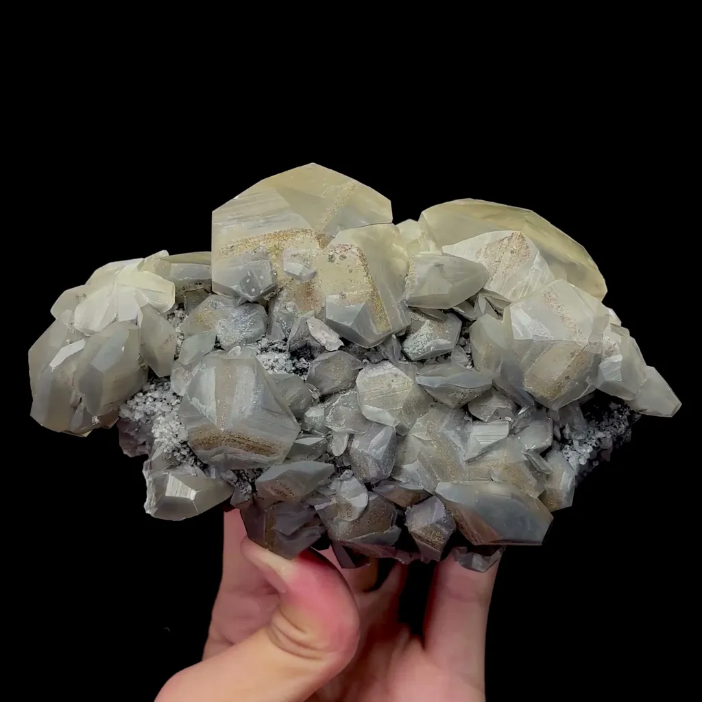 Natural Mercedes Calcite Mineral Specimen,High Quality Specimen,FUJIAN,CHINA(150*90*65mm) image