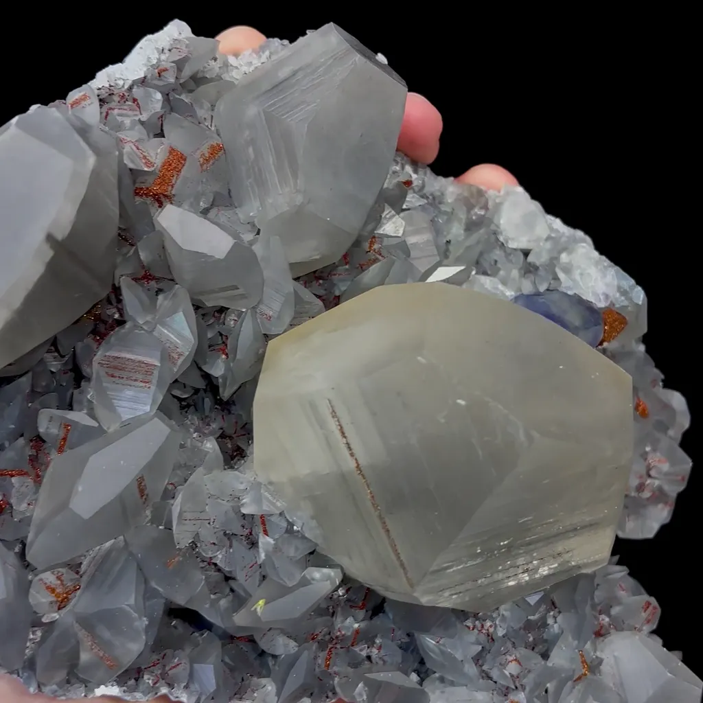 Natural Mercedes Calcite Mineral Specimen,High Quality Specimen,FUJIAN,CHINA(180*130*80mm) - image 4
