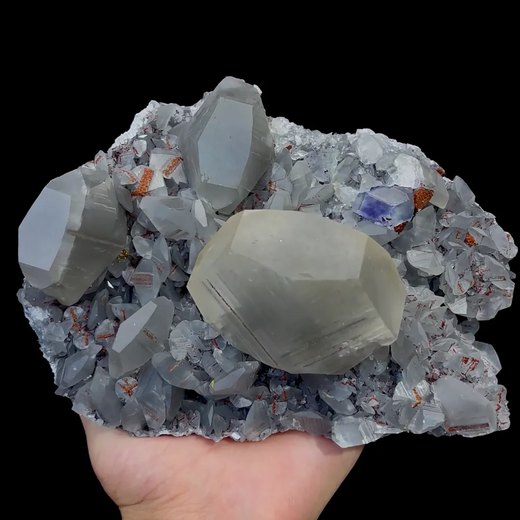 Natural Mercedes Calcite Mineral Specimen,High Quality Specimen,FUJIAN,CHINA(180*130*80mm) - image 5