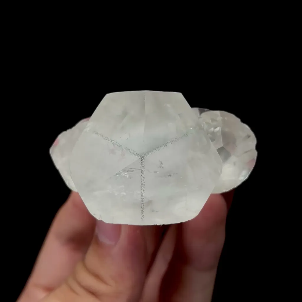 Natural Mercedes Calcite Mineral Specimen,High Quality Specimen,FUJIAN,CHINA(56*33*40mm) image