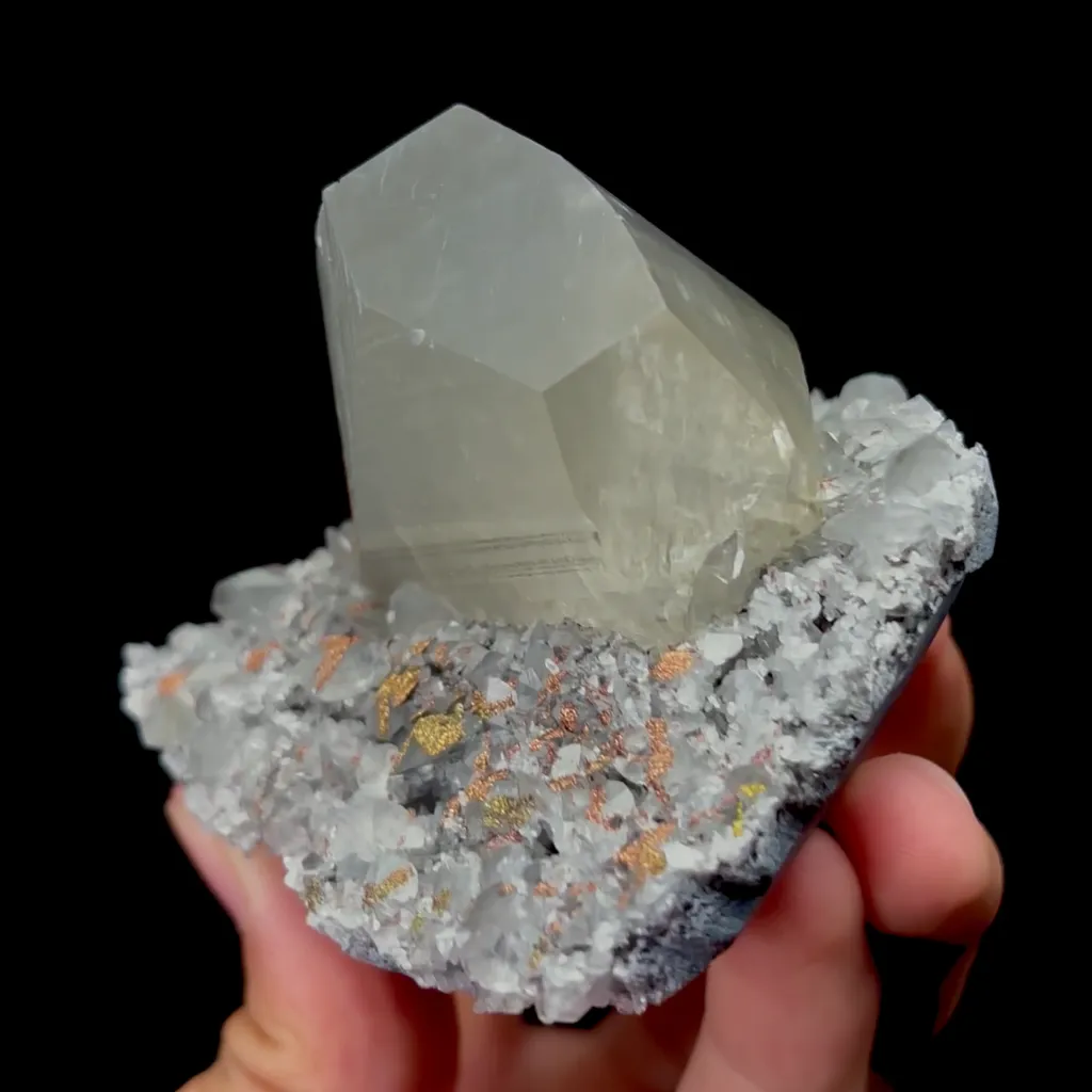 Natural Mercedes Calcite Mineral Specimen,High Quality Specimen,FUJIAN,CHINA(77*65*57mm) - image 5