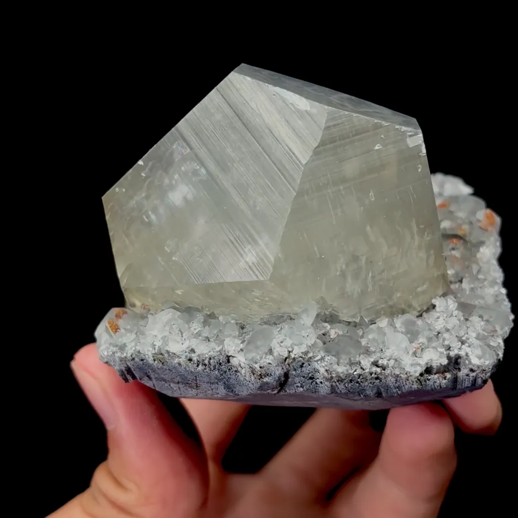 Natural Mercedes Calcite Mineral Specimen,High Quality Specimen,FUJIAN,CHINA(77*65*57mm) - image 3