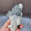 Natural Morandi Fluorite comes from Fujian,China 100*55*40MM - image 4