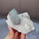 Natural Morandi Fluorite comes from Fujian,China 100*55*40MM - image 2