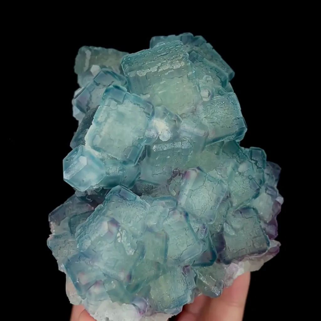 Natural Morandi Fluorite, Mineral Specimen: Fujian,China (95*80*65MM) - image 2
