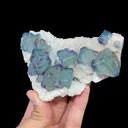 Natural Morandi Fluorite, Mineral Specimen:Fujian,China (120*70*20MM) - image 2
