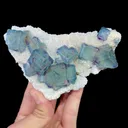 Natural Morandi Fluorite, Mineral Specimen:Fujian,China (120*70*20MM) - image 4