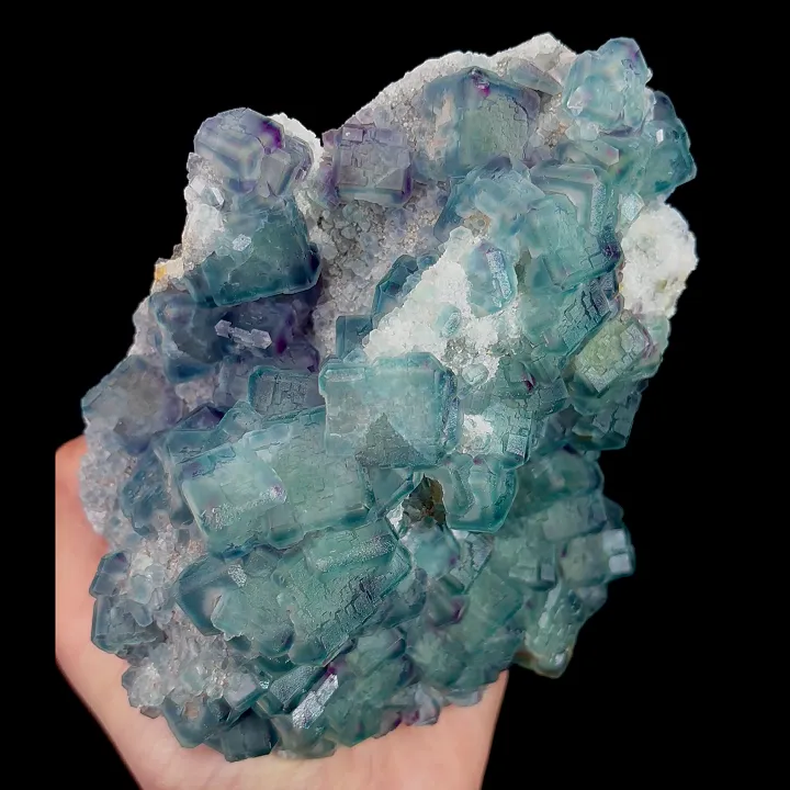 Natural Morandi Fluorite, Mineral Specimen:Fujian,China (130*145*80MM) - image 2