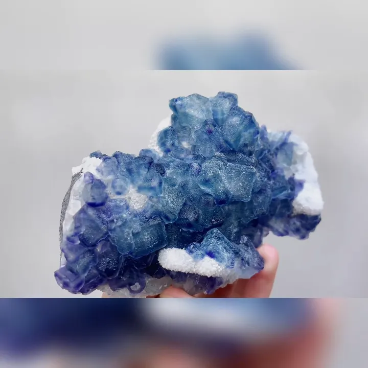 Natural Morandi Fluorite, Mineral Specimen:Fujian,China (130*70*25mm) - image 3