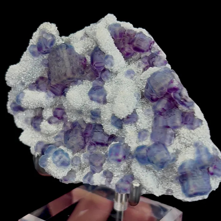 Natural Morandi Fluorite, Mineral Specimen:Fujian,China (90*65*20MM) - image 2