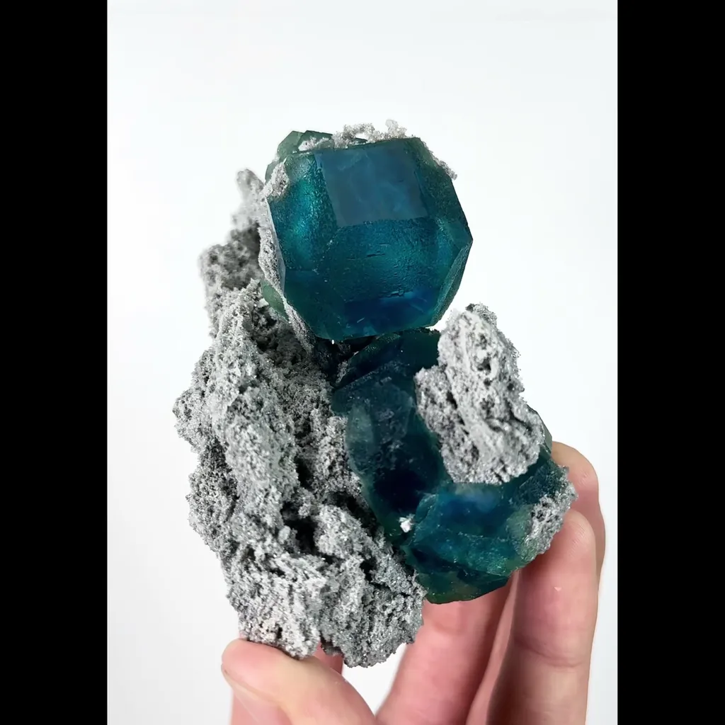 Natural Morandi Fluorite Mineral Specimen,High Quality Specimen,FUJIAN,CHINA(100*58*47mm) - image 2