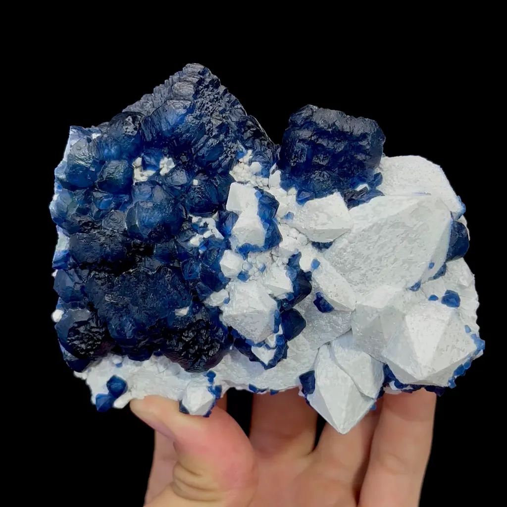 Natural Morandi Fluorite Mineral Specimen,High Quality Specimen,INNER MONGOLIA,CHINA(100*85*45mm) image