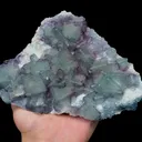 Natural Morandi QR Code Fluorite Mineral Specimen,High Quality Specimen,FUJIAN,CHINA(170*116*40mm) - image 3