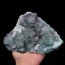 Natural Morandi QR Code Fluorite Mineral Specimen,High Quality Specimen,FUJIAN,CHINA(170*116*40mm) - image 1