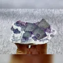 Natural Morandiite Fluorite comes from Fujian,China 100*75*30MM - image 2
