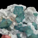 Natural Morandiite Fluorite, Mineral Specimen: Fujian,China (140*105*45MM) - image 3