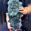 Natural Morandite Fluorite comes from Fujian,China 350*140*120MM - image 3