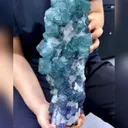 Natural Morandite Fluorite comes from Fujian,China 350*140*120MM - image 1