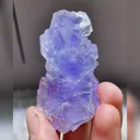 Natural Natural Purple Cubic Fluorite comes from Xianghualing,Hunan 30*25*50MM - image 4