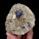 Natural Octahedral Fluorite and Smoky Crystal Mineral Specimen,High Quality Specimen,YUNXIAO,FUJIAN,CHINA(73*60*33mm) - image 1