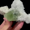Natural Octahedral Green Fluorite and Crystal Mineral Specimen,High Quality Specimen,ZHEJIANG,CHINA(170*120*55mm) - image 3