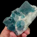 Natural Octahedral Green Fluorite Mineral Specimen,High Quality Specimen,INNER MONGOLIA,CHINA(95*69*50mm) - image 3