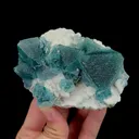Natural Octahedral Green Fluorite Mineral Specimen,High Quality Specimen,INNER MONGOLIA,CHINA(95*69*50mm) - image 4
