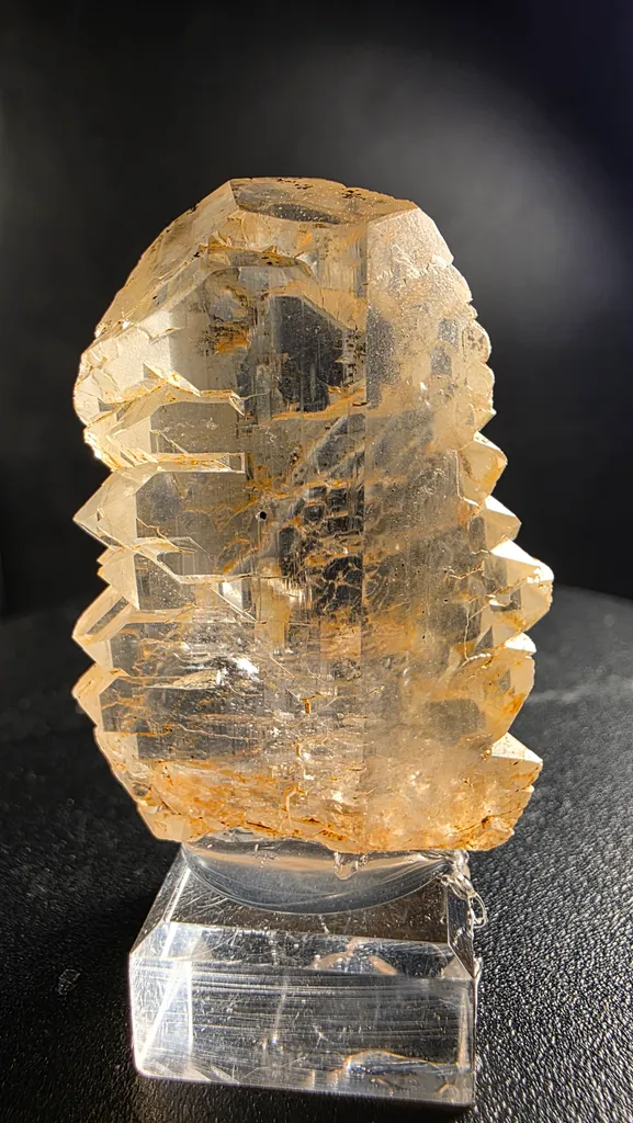 Natural Pakistan Gwindal Quartz Crystal | 28g Alligator Quartz Cluster Raw Mineral Specimen - image 3