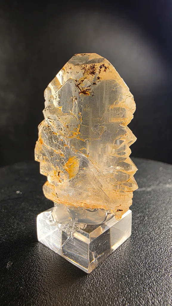 Natural Pakistan Gwindal Quartz Crystal | 28g Alligator Quartz Cluster Raw Mineral Specimen - image 9