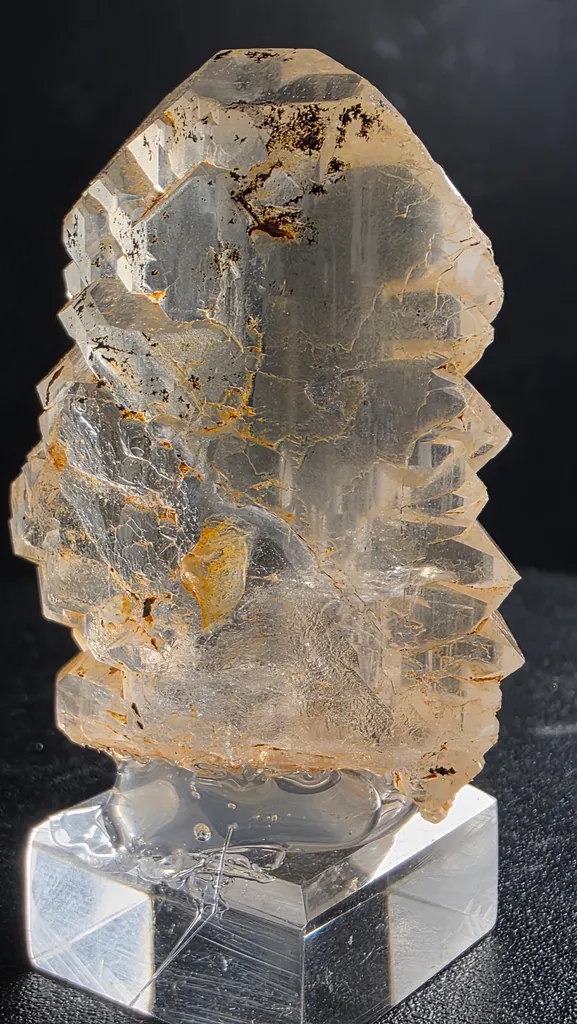 Natural Pakistan Gwindal Quartz Crystal | 28g Alligator Quartz Cluster Raw Mineral Specimen - image 7