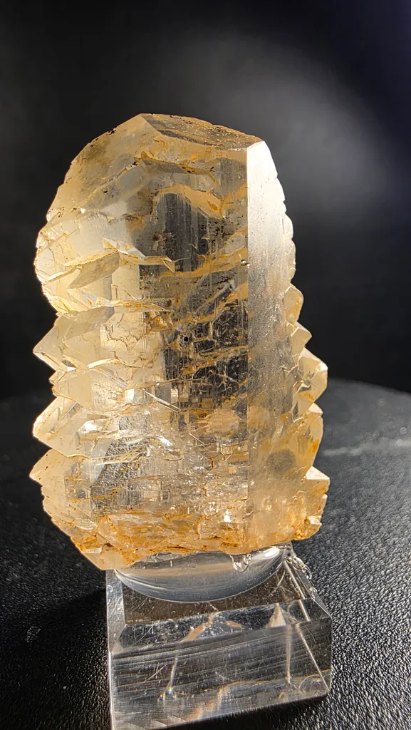 Natural Pakistan Gwindal Quartz Crystal | 28g Alligator Quartz Cluster Raw Mineral Specimen image