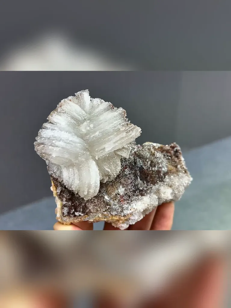 Natural Petal Gypsum comes from Guizhou,China 120*45*80MM - image 3